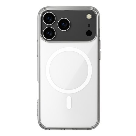 iPhone 17 Pro Max Kılıf Magneticsafe Şeffaf Silikon - Şeffaf
