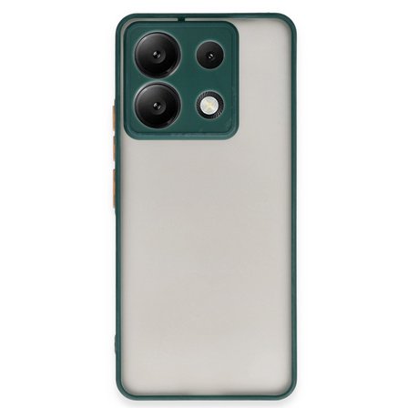 Redmi Note 13 Pro 5G Kılıf Montreal Silikon Kapak - Yeşil