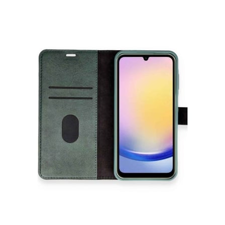 Galaxy A05S Kılıf Trend S Plus Kapaklı Kılıf - Yeşil
