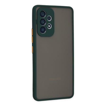 Galaxy A73 5G Kılıf Montreal Silikon Kapak - Yeşil