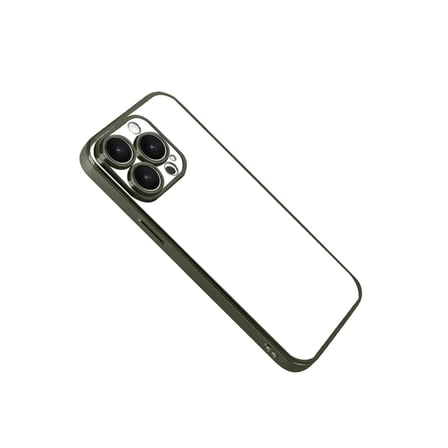 iPhone 15 Pro Max Razer Lensli Silikon - Yeşil