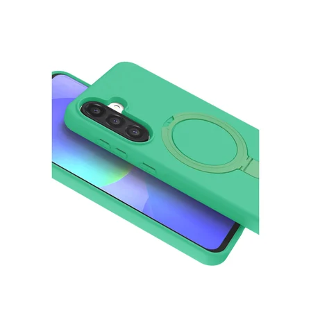 Galaxy A26 Regal Magsafe Standlı Kapak - Yeşil