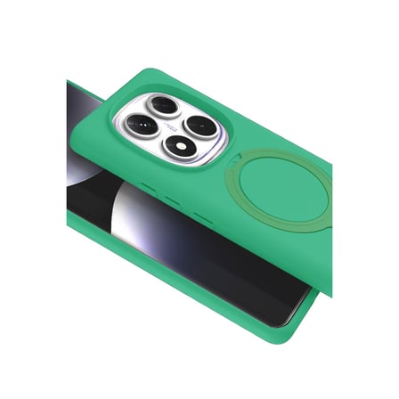 Redmi Note 14 Pro 5G Regal Magsafe Standlı Kapak - Yeşil
