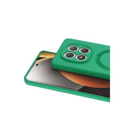 Redmi Note 15 4G Regal Magsafe Standlı Kapak - Yeşil
