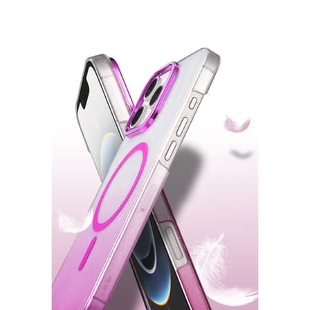 iPhone 16 Pro Max Glossy Magsafe Kapak - Mavi