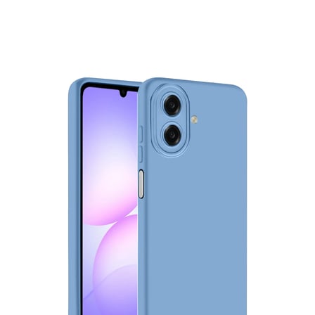 Galaxy A07 4G Nano içi Kadife Silikon - Mavi