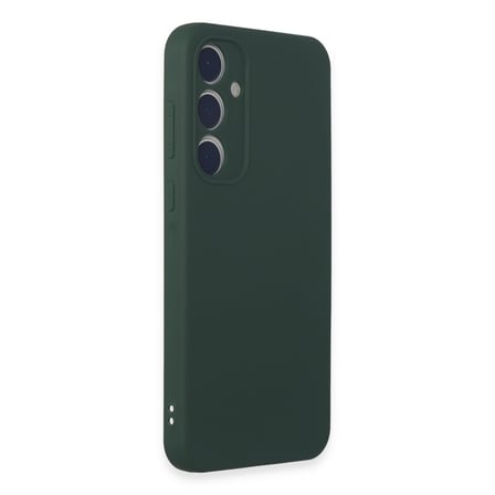 Galaxy A35 5G Kılıf First Silikon - Koyu Yeşil