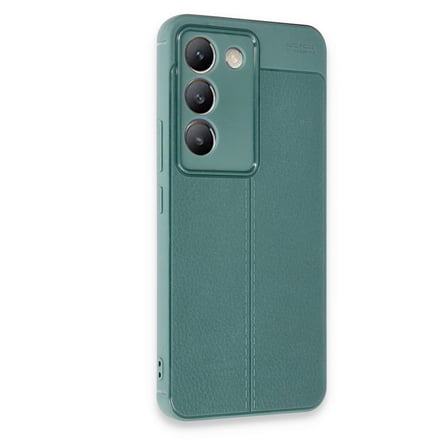 V30 Lite 4G Kılıf Auto Focus Kapak - Koyu Yeşil