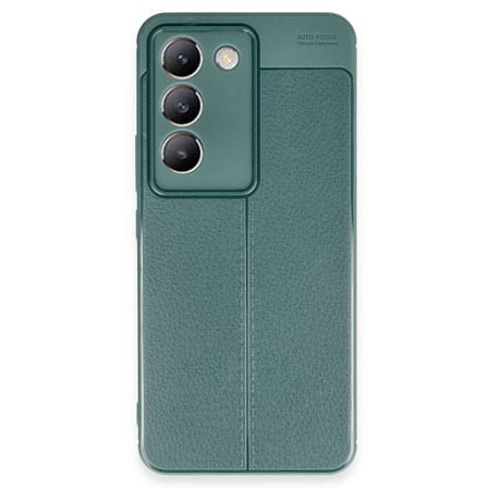 V30 Lite 4G Kılıf Auto Focus Kapak - Koyu Yeşil