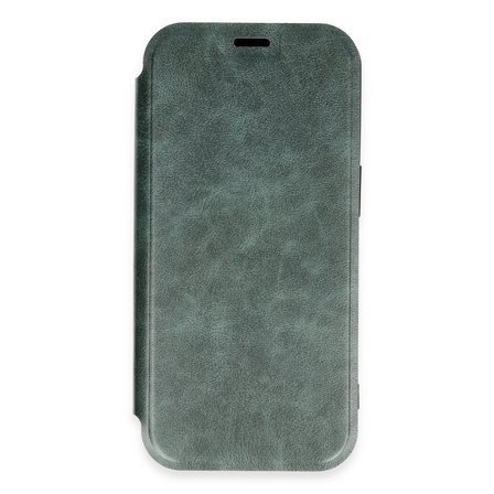 iPhone 16 Pro Max Kılıf Flip Cover - Koyu Yeşil