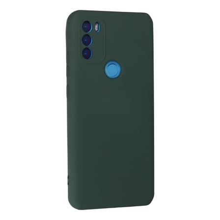 GM 21 Plus Kılıf Nano içi Kadife Silikon - Koyu Yeşil