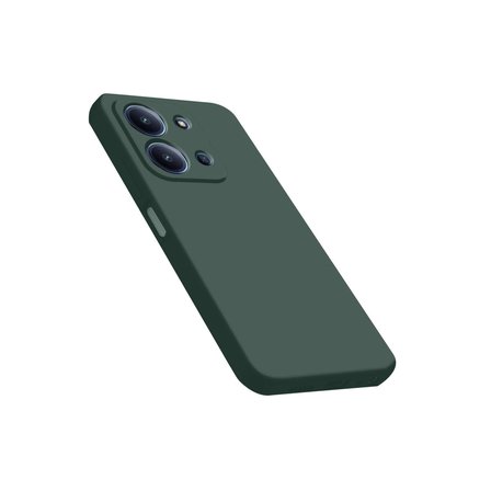 Redmi 15C 4G Nano içi Kadife Silikon - Koyu Yeşil