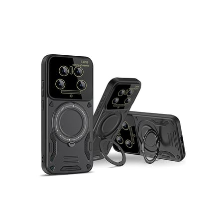 Mi 14 Ultra Kılıf Joy Lens Standlı Kapak - Mor
