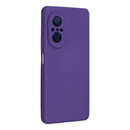 Nova 9 SE Kılıf Nano içi Kadife Silikon - Mor