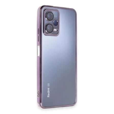 Redmi Note 12 5G Kılıf Razer Lensli Silikon - Mor