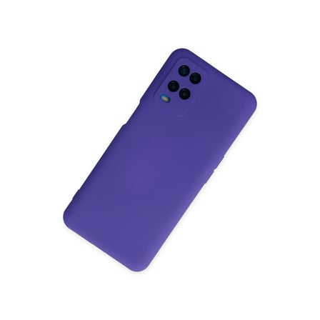 A54 4G Kılıf Nano içi Kadife Silikon - Mor