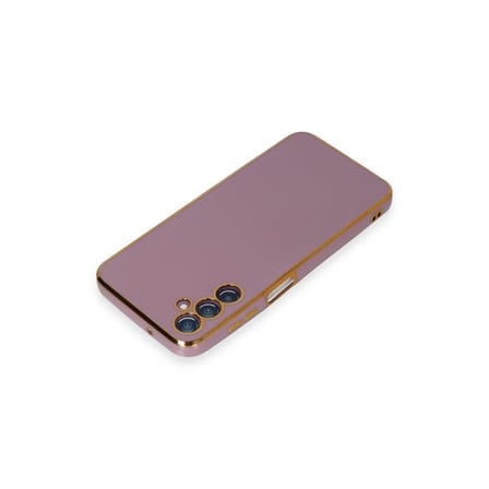 Galaxy M14 5G Kılıf Volet Silikon - Mor