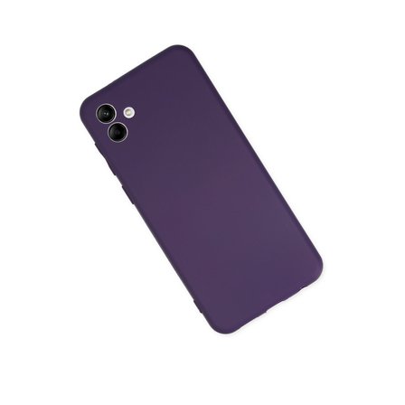 Galaxy A04 Kılıf First Silikon - Mor