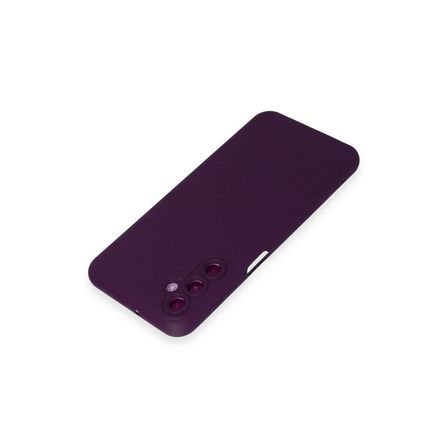 Galaxy M14 5G Kılıf Nano içi Kadife Silikon - Mor