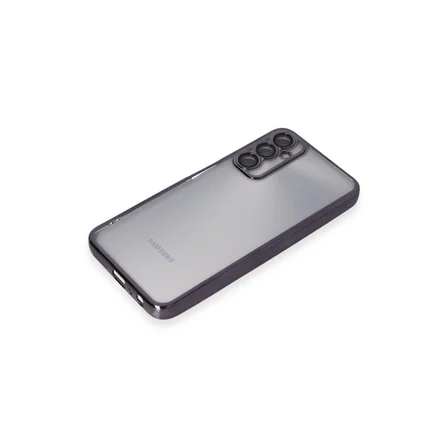 Galaxy A05S Kılıf Razer Lensli Silikon - Mor