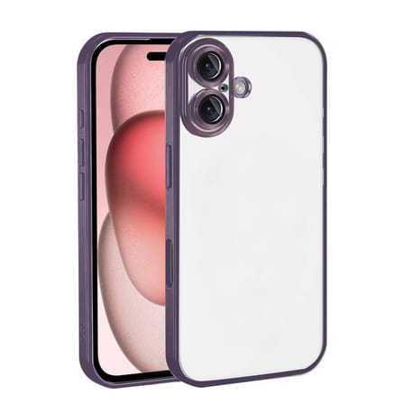 iPhone 17 Razer Lensli Silikon - Mor