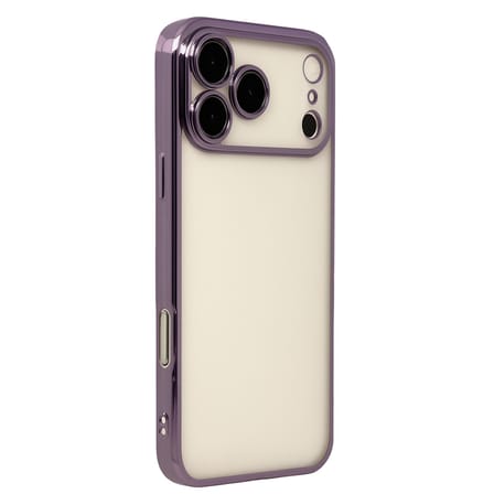 iPhone 17 Pro Razer Lensli Silikon - Mor
