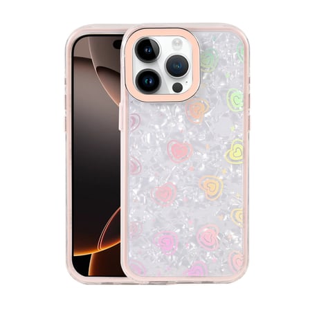 iPhone 16 Pro Lumi Desenli Kapak - Pembe