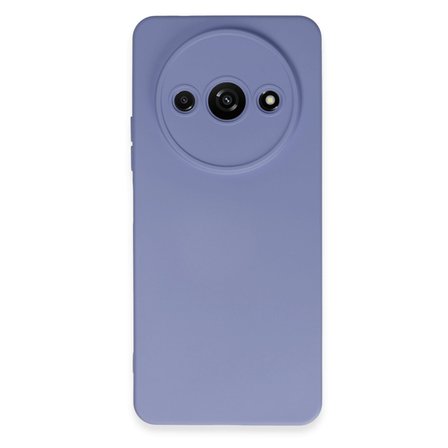 Redmi A3 4G Kılıf Nano içi Kadife Silikon - Lila