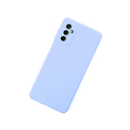 Galaxy M52 5G Kılıf Nano içi Kadife Silikon - Lila