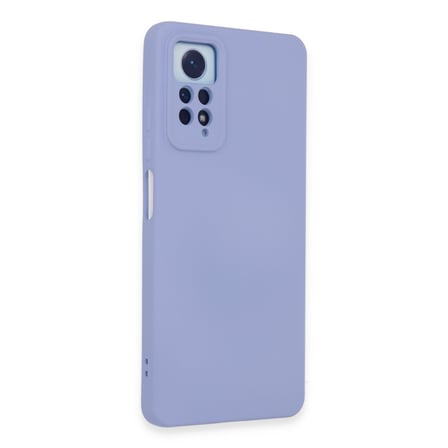 Redmi Note 12 Pro 4G Kılıf Nano içi Kadife Silikon - Lila