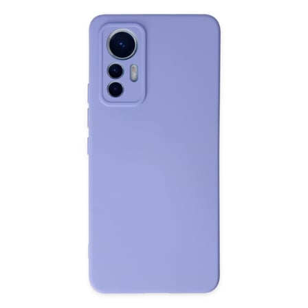 Mi 12 Lite Kılıf Nano içi Kadife Silikon - Lila