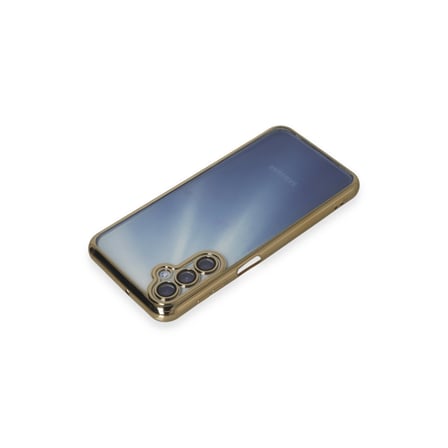 Galaxy A35 5G Kılıf Razer Lensli Silikon - Gold