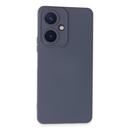 Y27 Kılıf Nano içi Kadife Silikon - Gri