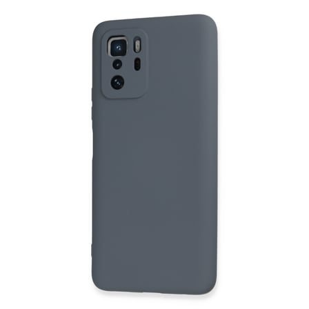 Poco X3 GT Kılıf Nano içi Kadife Silikon - Gri