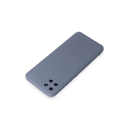 Realme C11 Kılıf Nano içi Kadife Silikon - Gri
