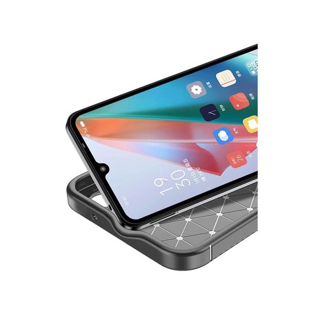 Galaxy A06 Kılıf Auto Focus Karbon Kapak - Gri
