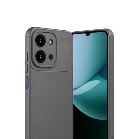 Redmi 15C 4G Auto Focus Karbon Kapak - Gri