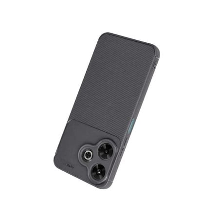 Redmi 13 4G Kılıf Auto Focus Karbon Kapak - Gri