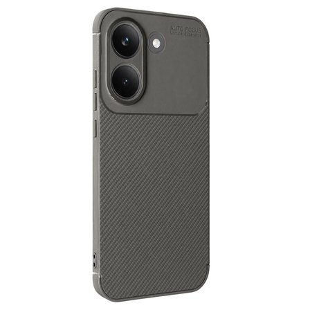 Poco X8 Pro Auto Focus Karbon Kapak - Gri