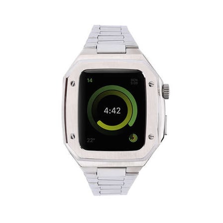 Watch 44mm Metal Petek Kasalı Kordon - Gümüş