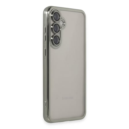 Galaxy S23 FE Kılıf Razer Lensli Silikon - Gümüş