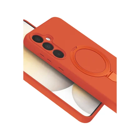 Galaxy A15 4G Regal Magsafe Standlı Kapak - Turuncu