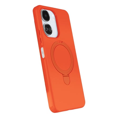 Redmi 13C Regal Magsafe Standlı Kapak - Turuncu