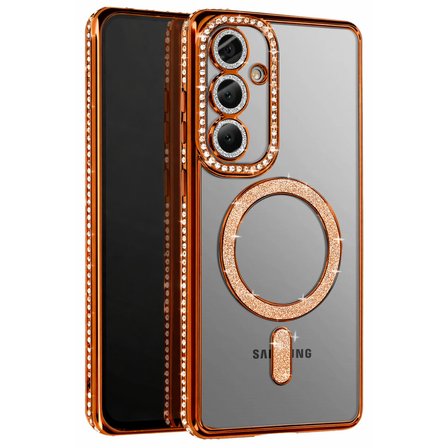 Galaxy S26 Joke Simli Magneticsafe Kılıf - Turuncu