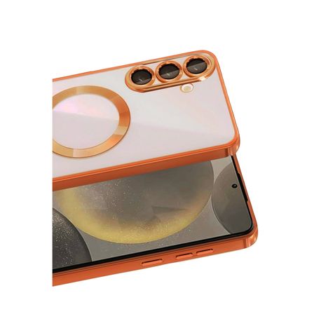 Galaxy A37 5G Kross Magneticsafe Kapak - Turuncu