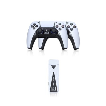 Y5 64GB Android Dual Pad 4K Game Stick - Beyaz