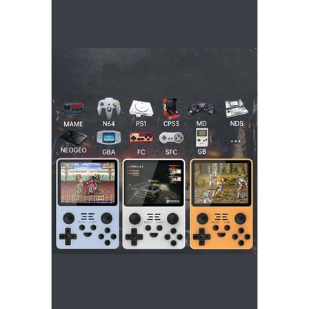 POWKIDDY RGB20S 64GB Retro Gamepad - Beyaz