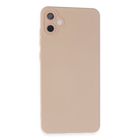 Galaxy A05 Kılıf Nano içi Kadife Silikon - Pudra