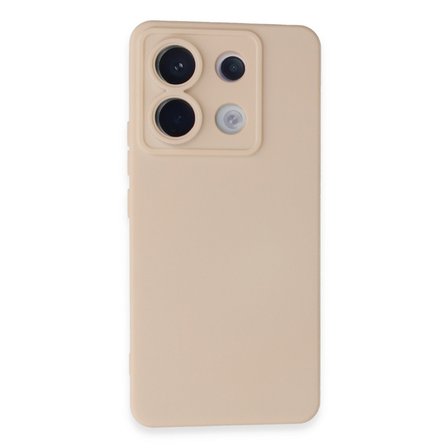 Redmi Note 13 Pro 5G Kılıf Nano içi Kadife Silikon - Pudra