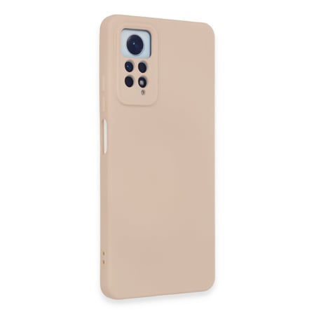 Redmi Note 12 Pro 4G Kılıf Nano içi Kadife Silikon - Pudra
